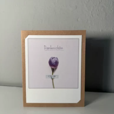 Karte „Dankeschön“